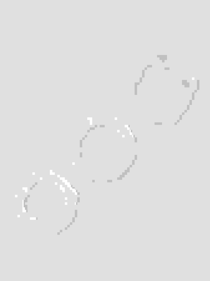 BASICS Triple Cock Ring Set (3 Pack), Clear, hi-res